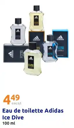 Action Adidas Eau de toilette Ice Dive offre