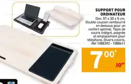 Trafic SUPPORT POUR ORDINATEUR offre