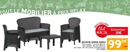 Trafic Salon de jardin jungle offre