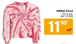 Trafic SWEAT FILLE offre