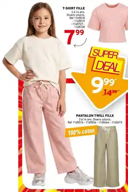 Trafic T-SHIRT FILLE offre