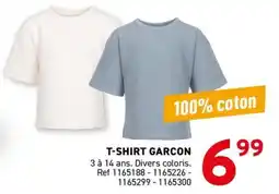 Trafic T-SHIRT GARCON offre