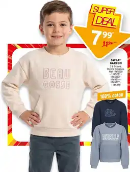 Trafic SWEAT GARCON offre