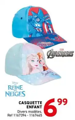 Trafic AVENGERS CASQUETTE ENFANT offre