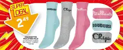 Trafic Chaussettes Pailletées Fille offre