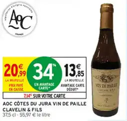 Intermarché Hyper Clavelin & Fils VIN DE PAILLE offre