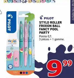 Trafic PILOT STYLO ROLLER FRIXION BALL FANCY POOL PARTY offre