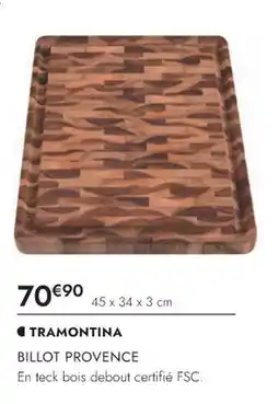 Culinarion TRAMONTINA BILLOT PROVENCE offre