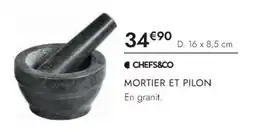 Culinarion CHEFS&CO MORTIER ET PILON offre