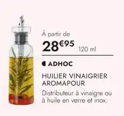 Culinarion ADHOC HUIlier VINAIGRIER AROMAPOUR offre