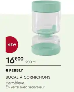 Culinarion PEBBLY BOCAL À CORNICHONS offre