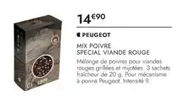Culinarion PEUGEOT MIX POIVRE SPECIAL VIANDE ROUGE offre