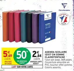 Intermarché Hyper Clairefontaine AGENDA SCOLAIRE offre
