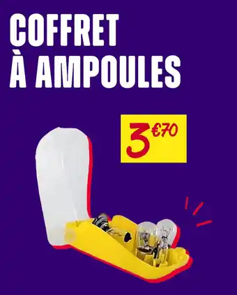 Coffret à ampoules