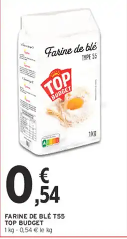 Intermarché Contact TOP BUDGET Farine de blé T55 offre