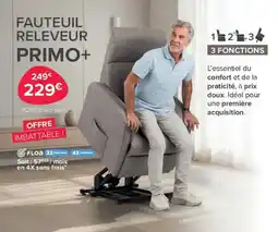 Bastide Primo+ fauteuil releveur offre