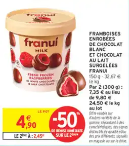 Intermarché Contact Franui Milk offre