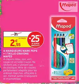 Intermarché Hyper Maped MARQUEURS MARK PEPS offre