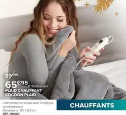 Bastide PLAID CHAUFFANT COCOON PLAID offre