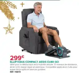 Bastide CUBII GO ELLIPTIQUE COMPACT ASSIS offre