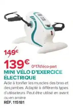 Bastide MINI VÉLO D'EXERCICE ÉLECTRIQUE offre