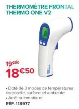 Bastide ONE+MEDICAL THERMOMÈTRE FRONTAL offre