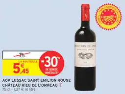 Intermarché Contact Château Rieu de l'Ormeau offre