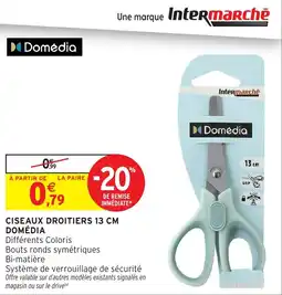Intermarché Hyper Domédia Ciseaux droits offre