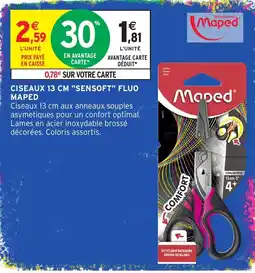 Intermarché Hyper Maped Ciseaux 13 cm offre