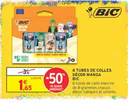 Intermarché Contact BIC Glue Stick offre