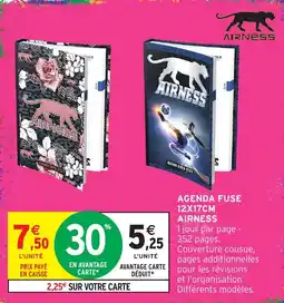Intermarché Hyper AIRNESS AGENDA FUSE offre