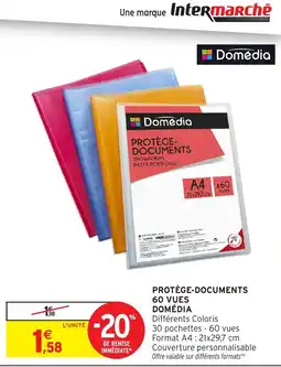 Intermarché Hyper Domédia PROTÈGE-DOCUMENTS offre