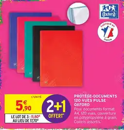 Intermarché Hyper OXFORD PROTÈGE-DOCUMENTS offre