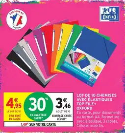 Intermarché Hyper Oxford Chemises offre