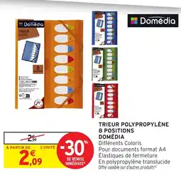 Intermarché Hyper Domédia Trieur polypropylène offre