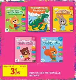 Intermarché Hyper MON CAHIER MATERNELLE NATHAN offre
