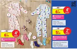 Intermarché Hyper GEMO PYJAMA RED FILLE offre