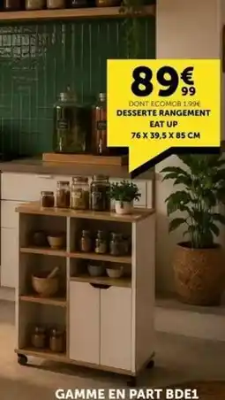 Centrakor Deserte rangement offre