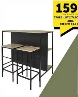 Centrakor Table ilot 2 tabco loka offre