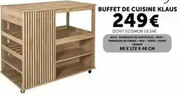 Centrakor Buffet de cuisine offre