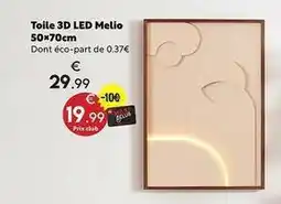 Maxi Bazar Toile 3d led offre