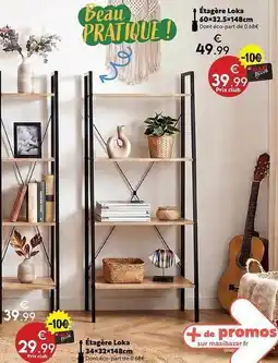 Maxi Bazar Étagère lota 4023x5148cm offre