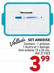 Trafic Dim - set ardoise offre
