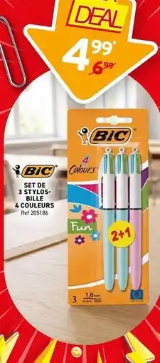 Trafic Bic - set de 3 sillas offre