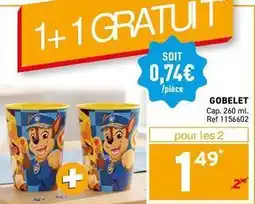 Trafic Cap - gobelet offre