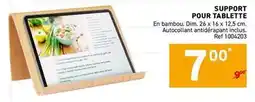 Trafic Dim - support pour tablette offre