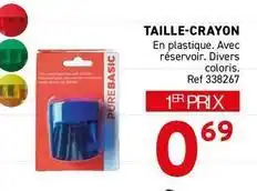 Trafic Taille-crayon offre