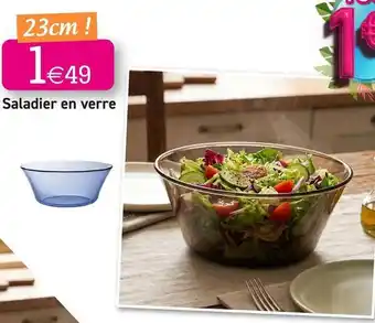 Saladier en verre