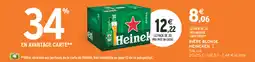 Intermarché Contact Heineken Bière blonde offre