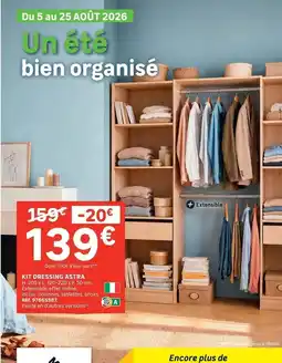Leroy Merlin Bien - kit dressing astra offre